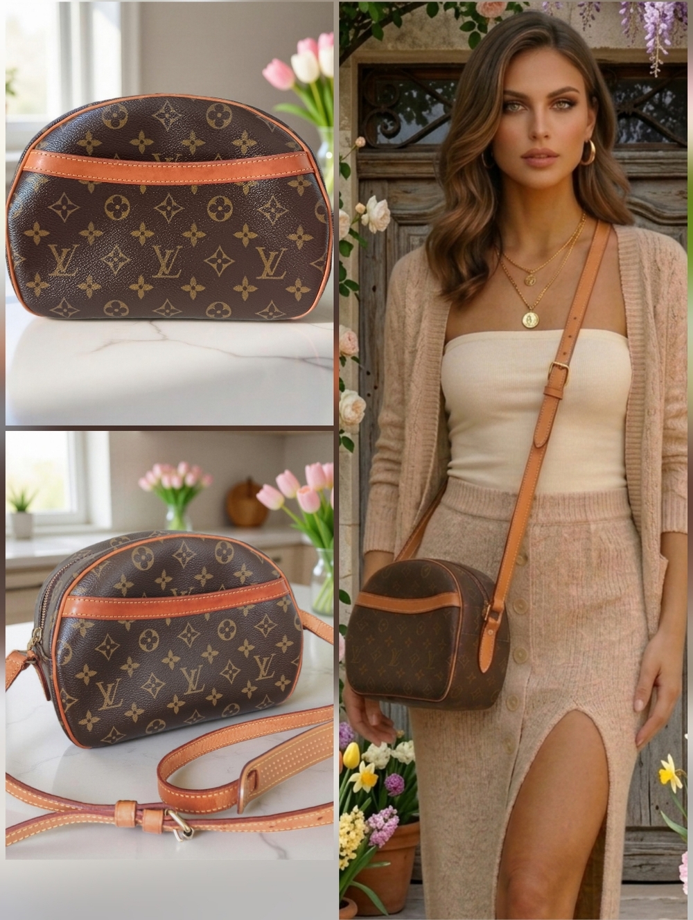 ✨️ Louis Vuitton EUC Blois Crossbody Bag Monogram Vintage 2003  ✨
